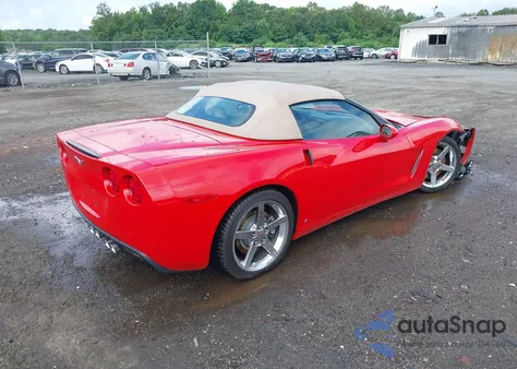 2008 Chevrolet Corvette из США, поврежденный, VIN 1G1YY36W185107235